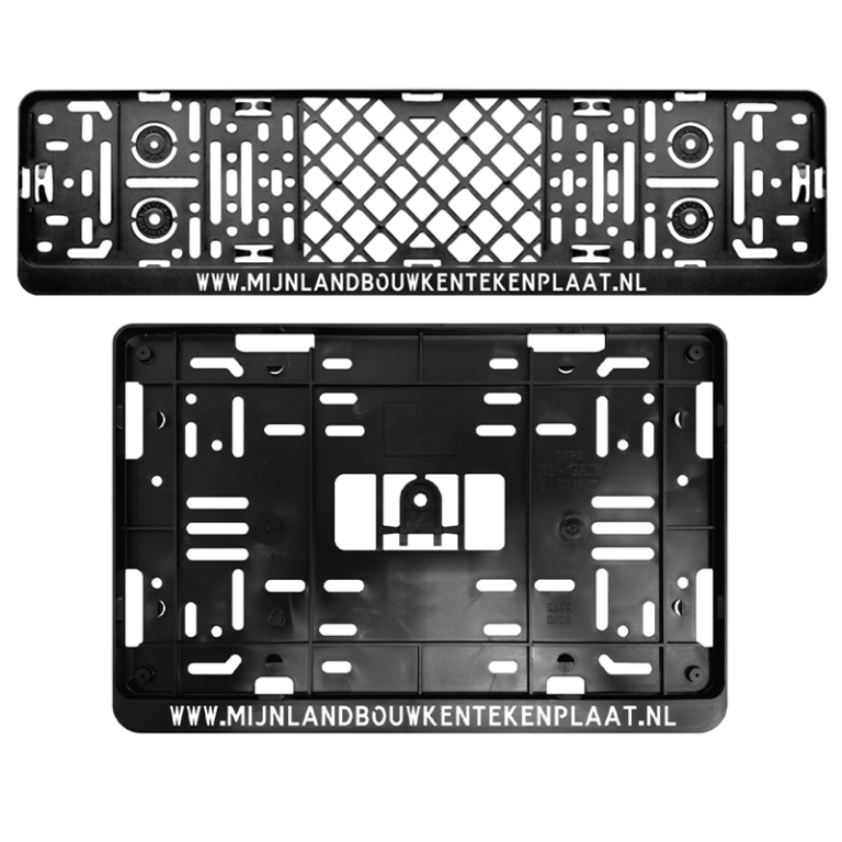 Kentekenplaat Houders - Mijnlandbouwkentekenplaat.nl